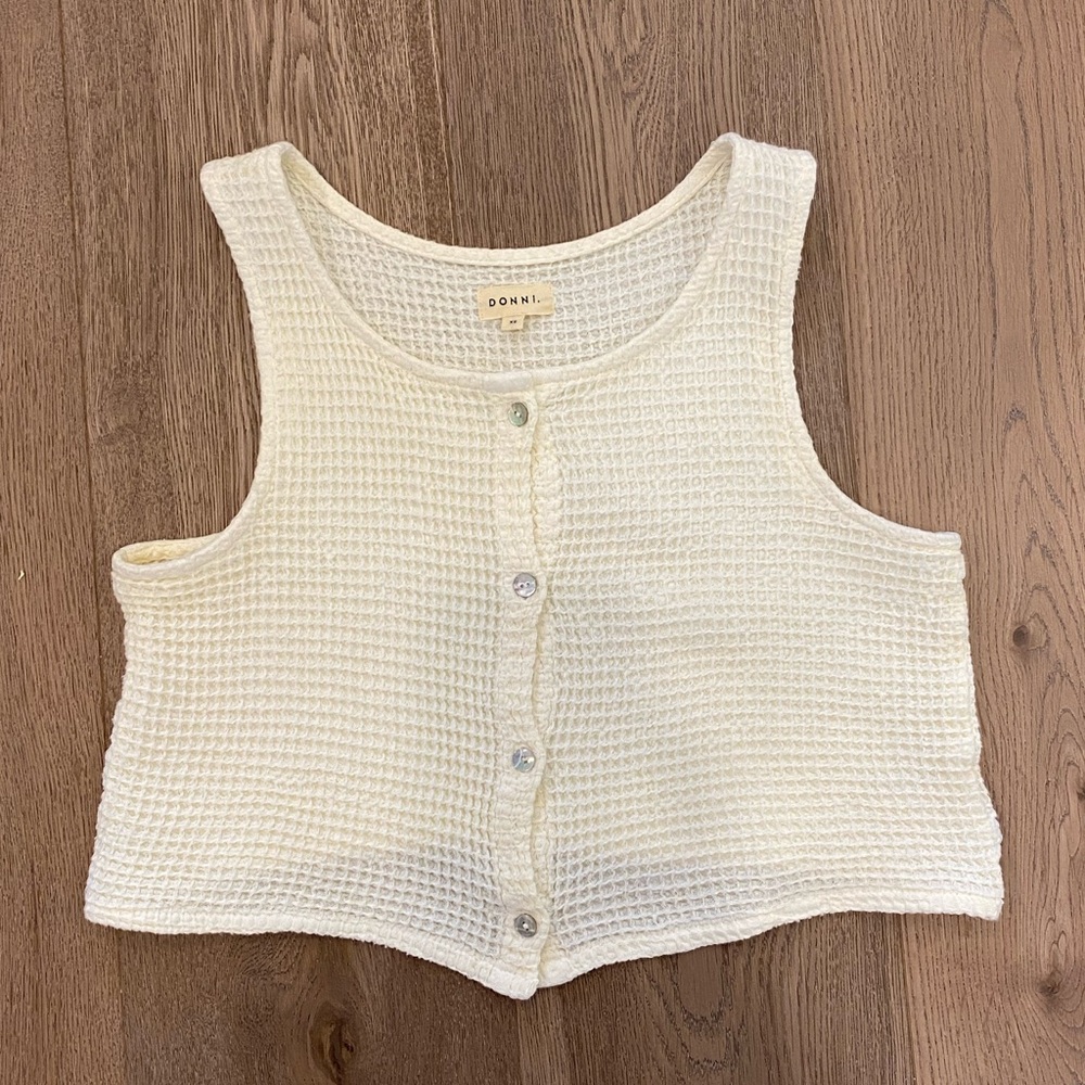 DONNI WAFFLE TOP